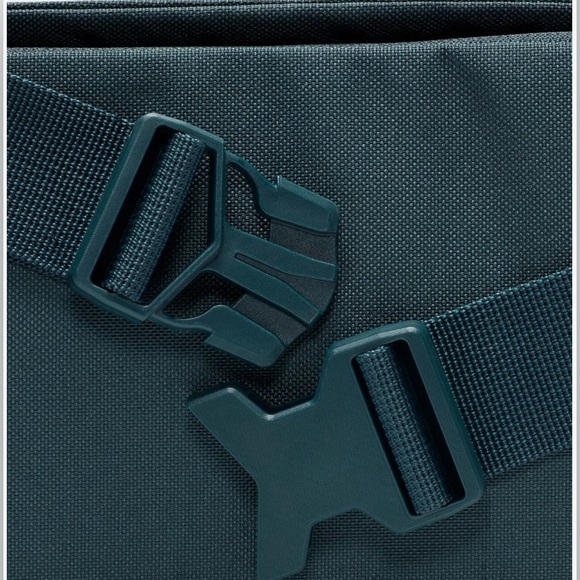 Nike Heritage 3L Waist Pack Bag Deep Jungle - High Voltage - Picture 6 of 6